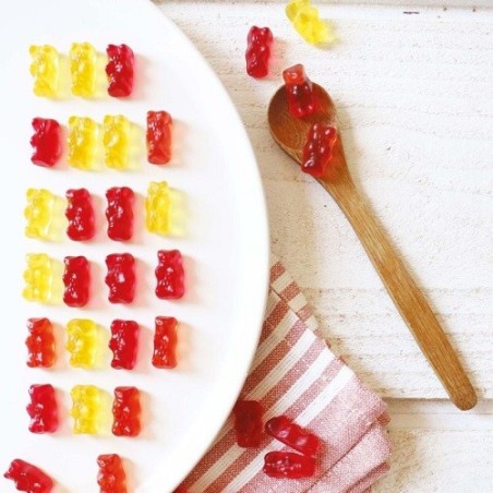ScrapCooking Gummy Bear Silicone Mold – Perfect for Mini Gummy Bears from Gelatin and Chocolate