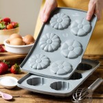 Decora Decor Flex Duo Flower Silicone Mold for 6 pcs