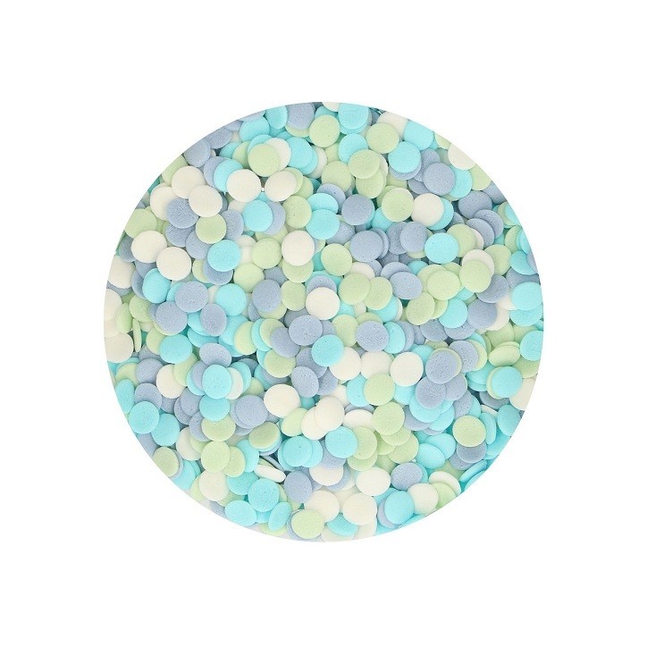Zuckerdekor Confetti Spring 60g - Bunte Frühlings-Dekoration für Kuchen und Desserts