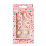 Decora Sugar Bunny Set: Bunny Bottom, Ears & Paws, 10pcs