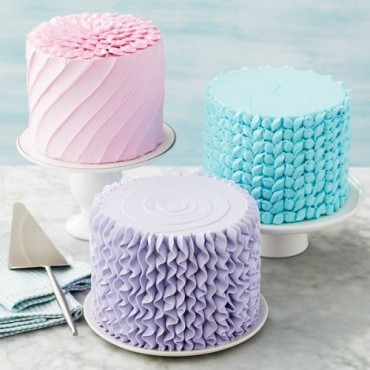Wilton Cake Decorating Set 18-Piece – Perfect Set for Creative Cake Decoration
