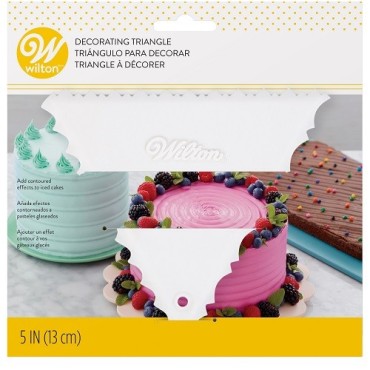 Wilton Decorating Triangle Tool – Cake Decorating Tool for Textures