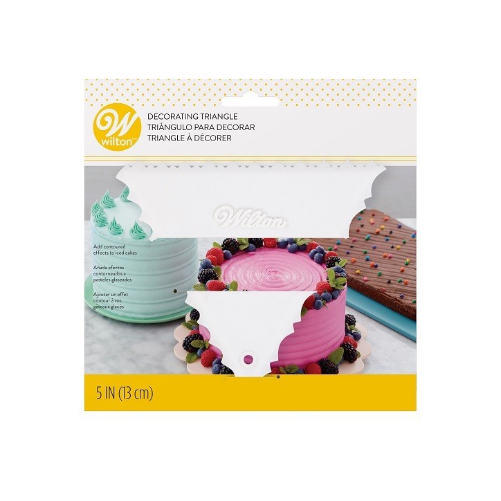 Wilton Decorating Triangle Tool – Cake Decorating Tool for Textures