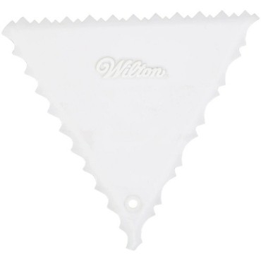 Wilton Decorating Triangle Tool – Dekorationswerkzeug für Buttercreme mit Texturen