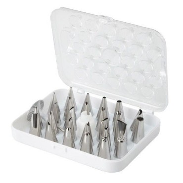 Wilton Deluxe Decorating Tip Set/29 – 29-Piece Set for Professional Cake Decoration