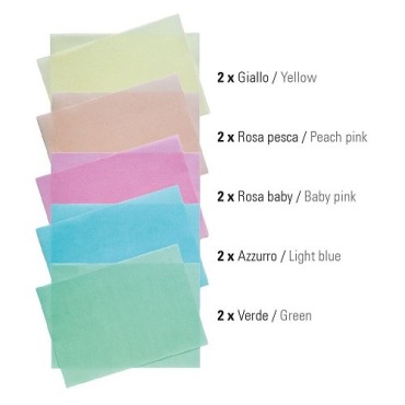 Decora Colored Edible Paper, 10 Sheets – Perfect for Creative Cake Decoration