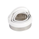 KitchenCraft Round Pastry Cutter Set with handle, 3pcs KitchenCraft Round Pastry Cutter Set with handle, 3pcs