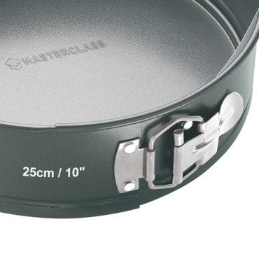 MasterClass 25 cm Non-Stick Springform Cake Tin with Loose Base