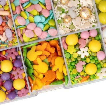 SuperStreusel SuperBox Bunny, 250g – The ultimate Easter sprinkle box for your baked goods 🐰🥕🎉