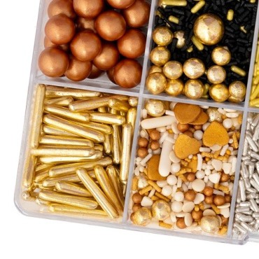 SuperStreusel SuperBox Goldrush, 250g – The Ultimate Sprinkle Box for Sparkling Bakes 🌟✨