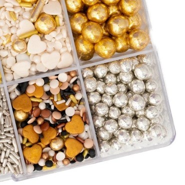 SuperStreusel SuperBox Goldrush, 250g – The Ultimate Sprinkle Box for Sparkling Bakes 🌟✨
