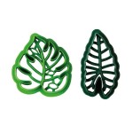 Decora Tropical Leaves Cookie Cutter Set, 2 pcs