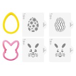 Decora Easter Ausstecher & Stencil Set Decora Easter Ausstecher & Stencil Set