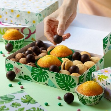 Decora Verschiedene Fröhliche Design Geschenkboxen Set, 8 Stück