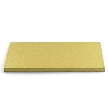 Cakeboard 40x60- Tortenplatte Rechteckig Gold