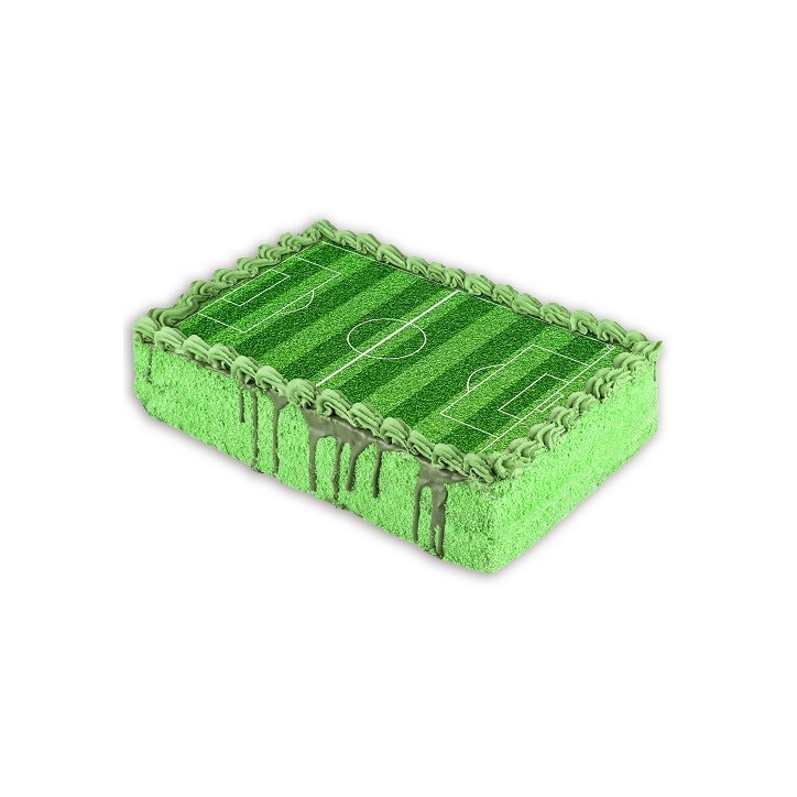 Fussball Tortendecke 14.8x21cm - Glutenfrei & Laktosefrei Fussball Tortendecke 14.8x21cm - Glutenfrei & Laktosefrei