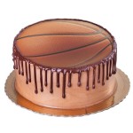 DeKora Sugar Sheet Cake Disc Basketball, 20cm DeKora Sugar Sheet Cake Disc Basketball, 20cm