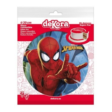 Spiderman - deKora Tortenaufleger Spiderman, 20cm