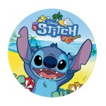 deKora Disney Wafer Cake Disc Laughing Stitch, 20cm