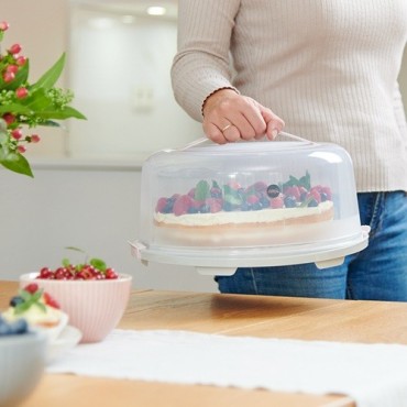EMSA Prep&Bake Kuchenaufbewahrungsbox Ø 34 cm – Perfekt für den sicheren Kuchentransport 🎂