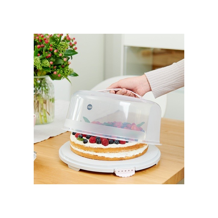 EMSA Prep&Bake Kuchenaufbewahrungsbox Ø 34 cm – Perfekt für den sicheren Kuchentransport 🎂