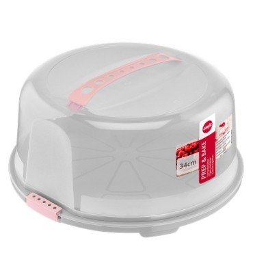 EMSA Prep&Bake Kuchenaufbewahrungsbox Ø 34 cm – Perfekt für den sicheren Kuchentransport 🎂