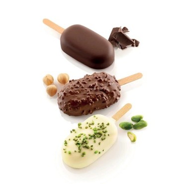 Silikomart Mini Classic Ice Cream Silicone Mold – Perfect for Mini Magnums, Cakecicles & Baking 🍦