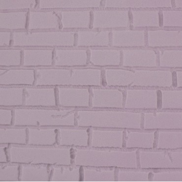 PME Impression Matte Backstein – Realistische Ziegelwand-Optik für Fondant