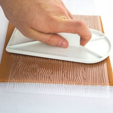 PME Impression Matte Baumrinde – Holzstruktur für Fondant & Marzipan
