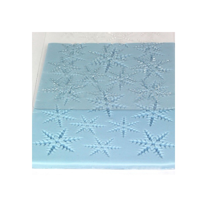 Embossing Mat Snowflake - PME Impression Mat Snowflake Design 150 x 305mm – Perfect Snowflake Patterns for Winter and Frozen The Embossing Mat Snowflake - PME Impression Mat Snowflake Design 150 x 305mm – Perfect Snowflake Patterns for Winter and Frozen The