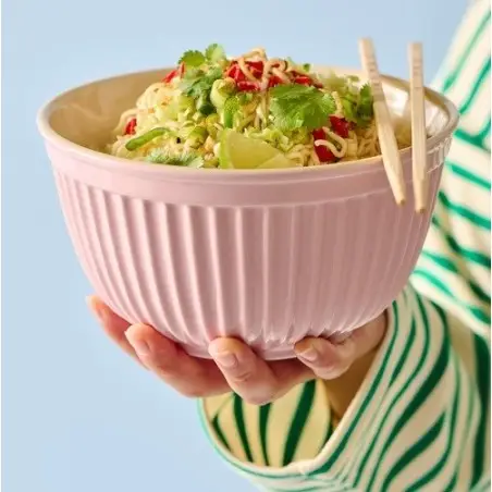 Ib Laursen Mynte English Rose Bowl Set – 3-Piece Stoneware Set, Perfect for Cooking and Baking
