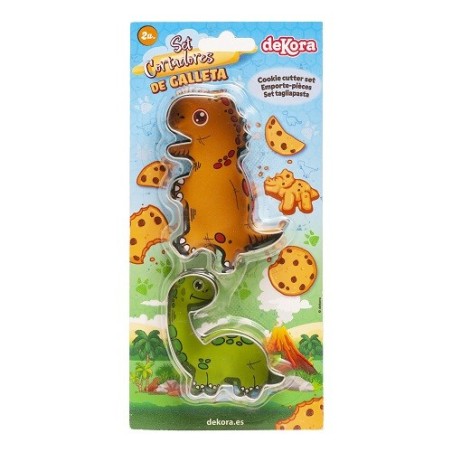 Wilton Dinosaur Cookie Cutter Set, 2 pcs