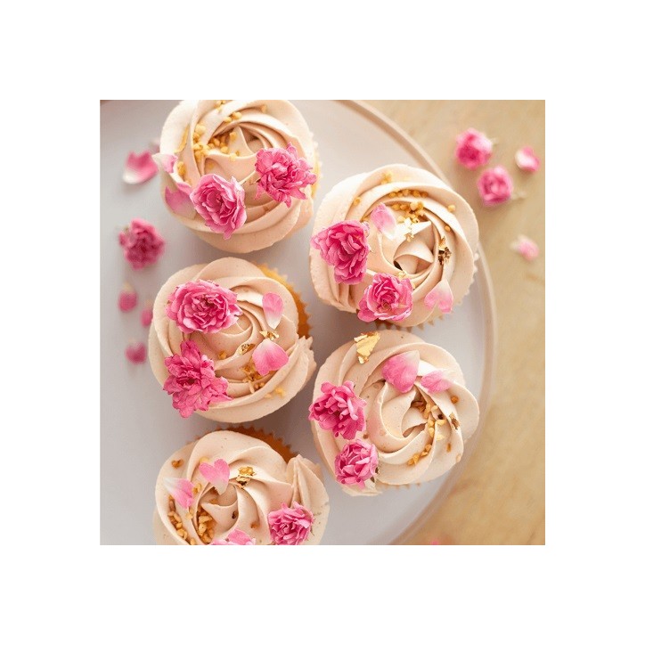 LIOFLOR Mini Rosa Rosenblüten – Gefriergetrocknet 2g 🌿 Essbare Deko LIOFLOR Mini Rosa Rosenblüten – Gefriergetrocknet 2g 🌿 Essbare Deko
