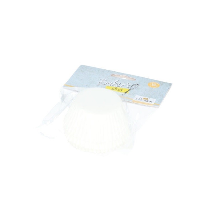 Birkmann White Cupcake Cases 75 pcs – Standard Muffin Size