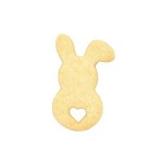 Birkmann Bunny with Heart Tail Cookie Cutter, 7.5cm