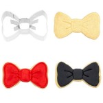 Birkmann Bow Cookie Cutter with imprint, 6cm