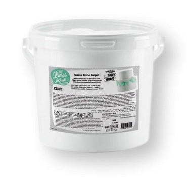 Massa Ticino Tropic Bride White Rollfondant 7kg – Profi-Fondant für Torten & Cupcakes