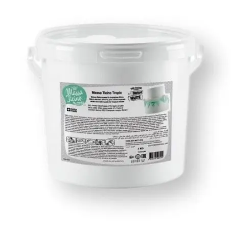 Carma Massa Ticino Sugarpaste - Fondant Massa Ticino Tropic - Halal Sugarpaste