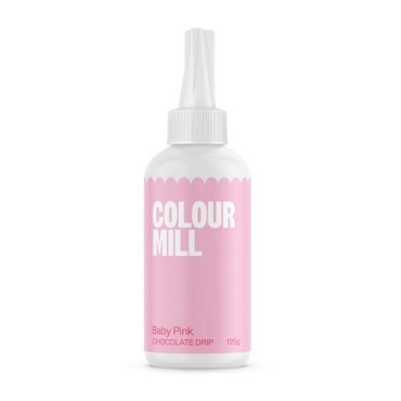 Colour Mill Choco Drip Baby Pink – Pastellrosa Schokodrip, 125g | Halal geeignet