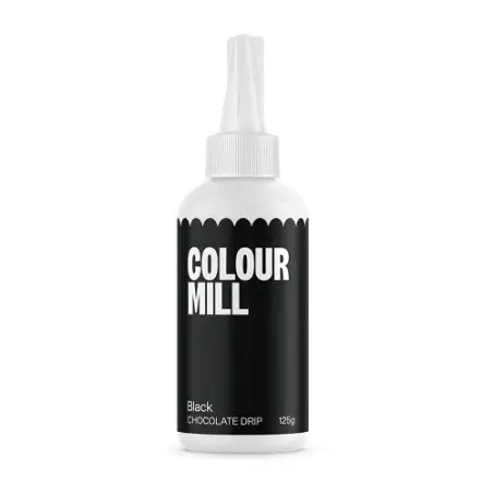 Black Chocolate Drip - Colour Mill Choco Drip Black, 125g