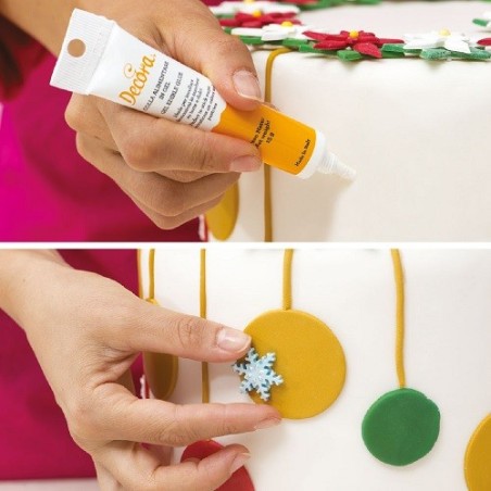 Edible Adhesive Glue - Edible Glue Cake Design - Baking Supplies Glue Edible