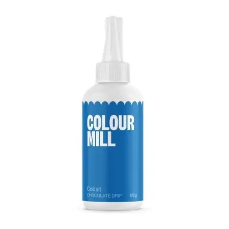 Colour Mill Choco Drip Cobalt 125g – Blaue Schokoladenglasur für Drip Cakes & Dekorationen