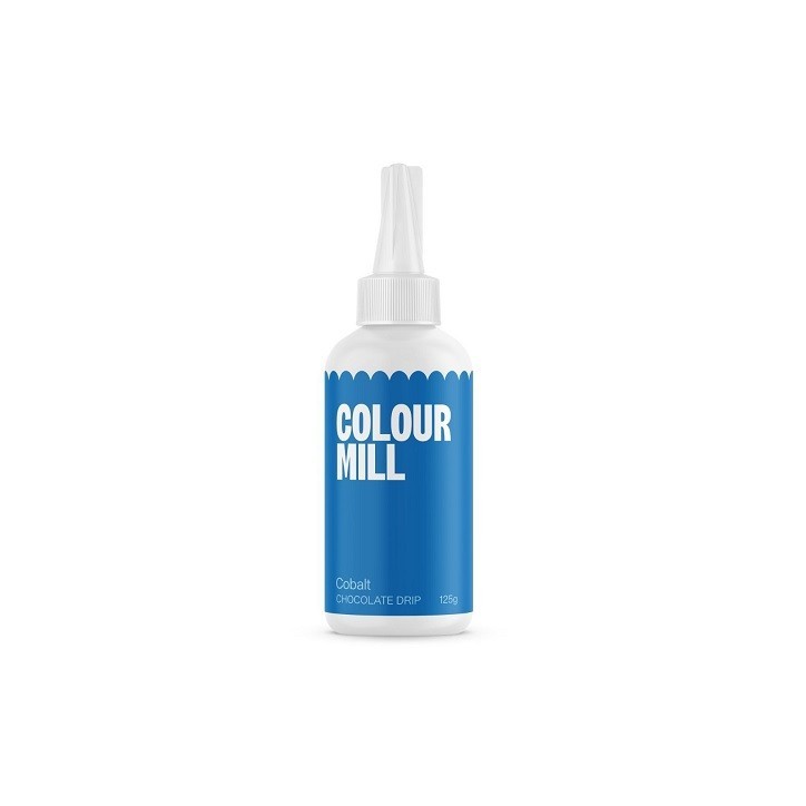 Colour Mill Choco Drip Cobalt 125g – Bold Blue Chocolate Drip for Cakes & Desserts