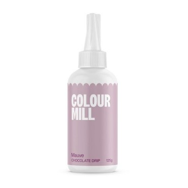 Colour Mill Choco Drip Mauve 125g – Elegant Dusty Pink Chocolate for Cake Decorating