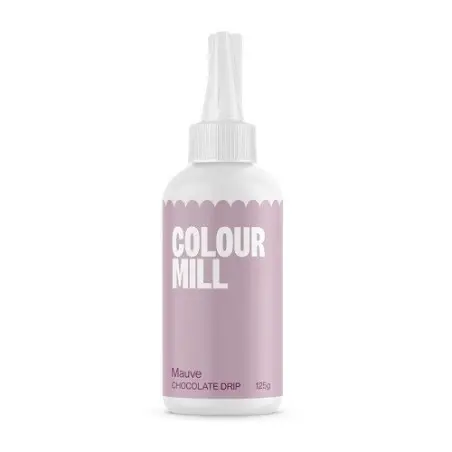 Colour Mill Choco Drip Mauve 125g – Lila-Pink Schokoladenglasur im französischen Stil