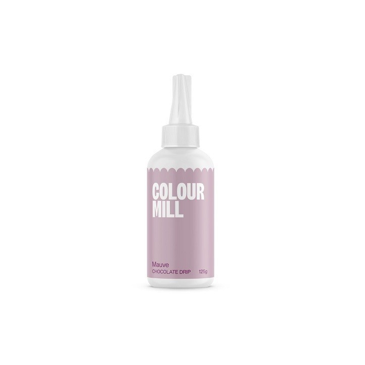 Colour Mill Choco Drip Mauve 125g – Lila-Pink Schokoladenglasur im französischen Stil