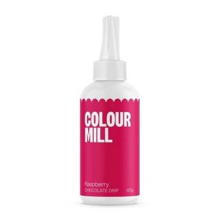 Colour Mill Choco Drip Raspberry 125g – Himbeerrote Schokoladenglasur für Drip Cakes & Desserts