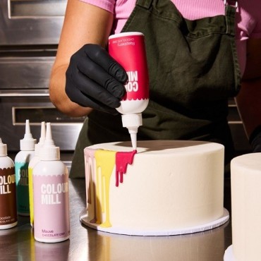 Colour Mill Choco Drip Raspberry 125g – Bright Pink Chocolate Drip for Cakes & Treats