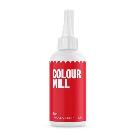 Roter Choco Drip Colour Mill - Red Drip - Bunter Drip Cake
