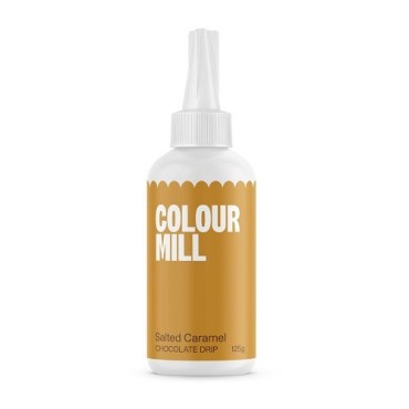 Colour Mill Choco Drip Salted Caramel 125g – Goldene Karamell-Schokoglasur für Drip Cakes